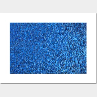 Abstract blue background Posters and Art